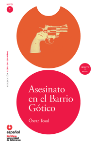 Asesinato en el Barrio Gótico (Libro & CD)